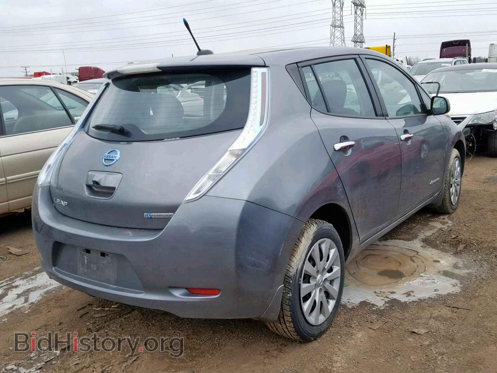 2014 NISSAN LEAF - VIN: 1N4AZ0CP6EC330434 - Фото 4