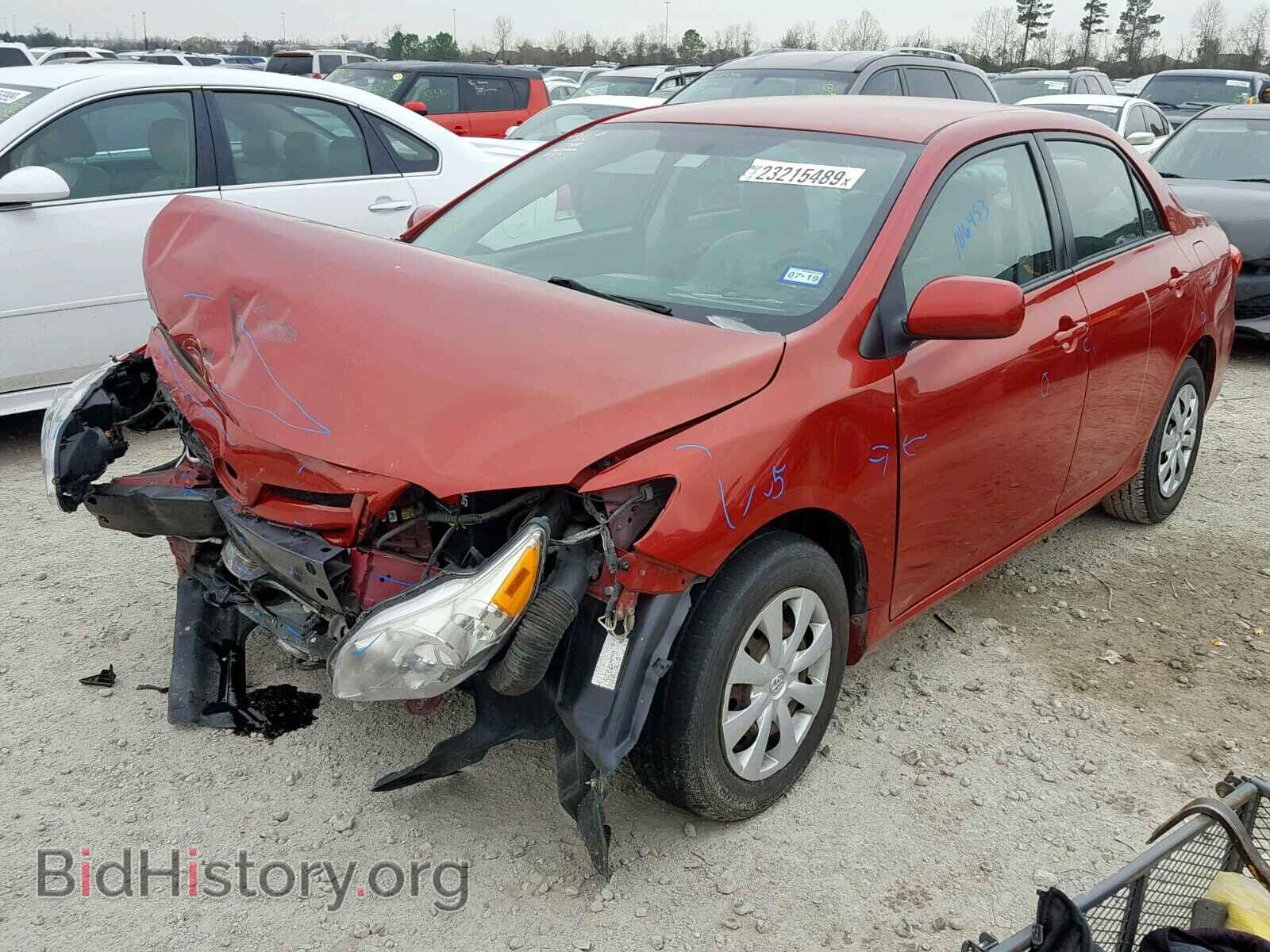 2011 TOYOTA COROLLA BA - VIN: 2T1BU4EE6BC647388 - Фото 2