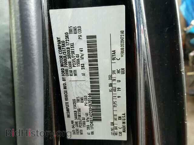 1999 FORD ECONOLINE - VIN: 1FDRE1422XHB70166 - Фото 10