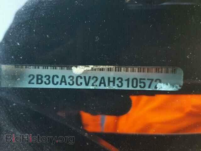 2010 DODGE CHARGER - VIN: 2B3CA3CV2AH310572 - Фото 10