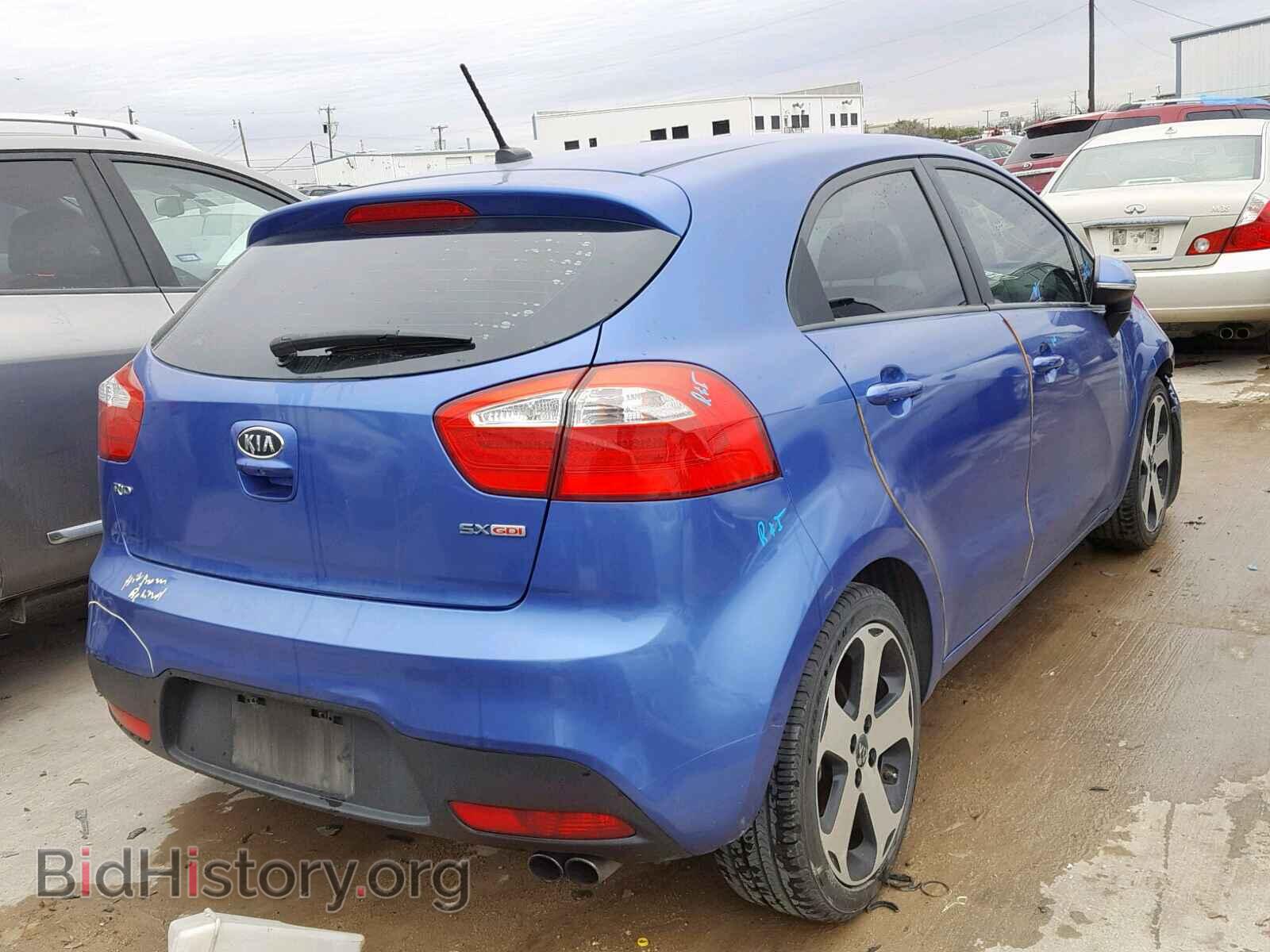 2012 KIA RIO - VIN: KNADN5A3XC6095366 - Фото 4