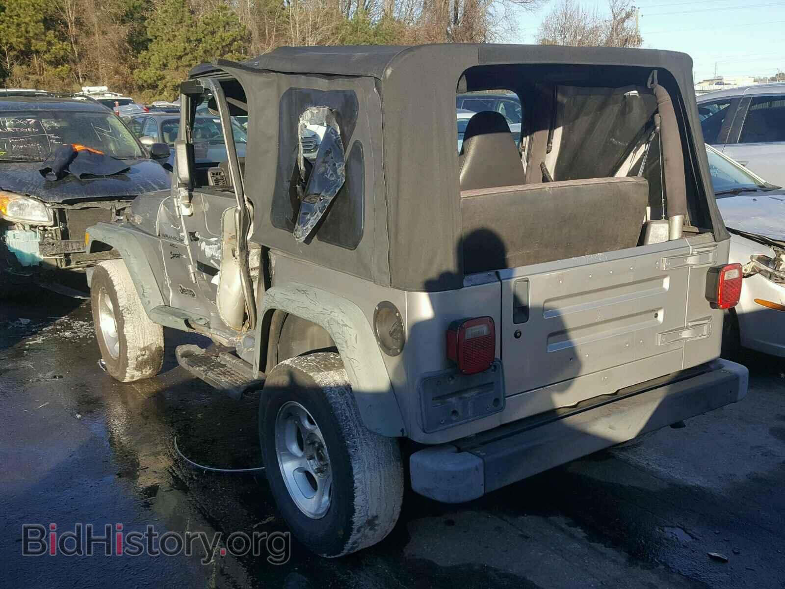 2000 JEEP WRANGLER - VIN: 1J4FA49S1YP731567 - Фото 3