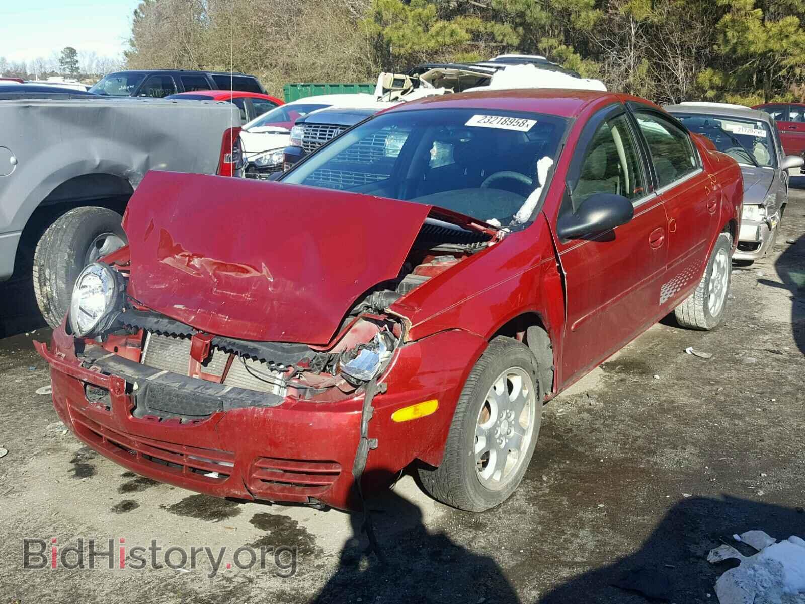 2005 DODGE NEON - VIN: 1B3ES56C75D289121 - Фото 2