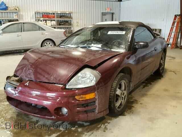 2003 MITSUBISHI ECLIPSE - VIN: 4A3AE45G53E180194 - Фото 2