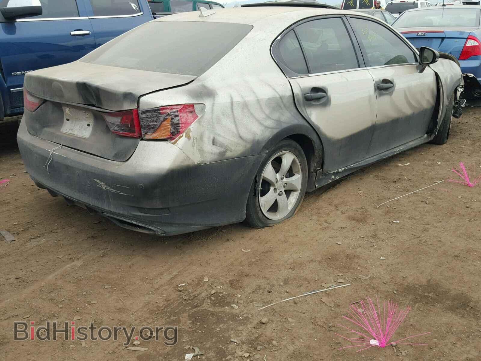 2013 LEXUS GS350 - VIN: JTHCE1BL3D5019340 - Фото 4