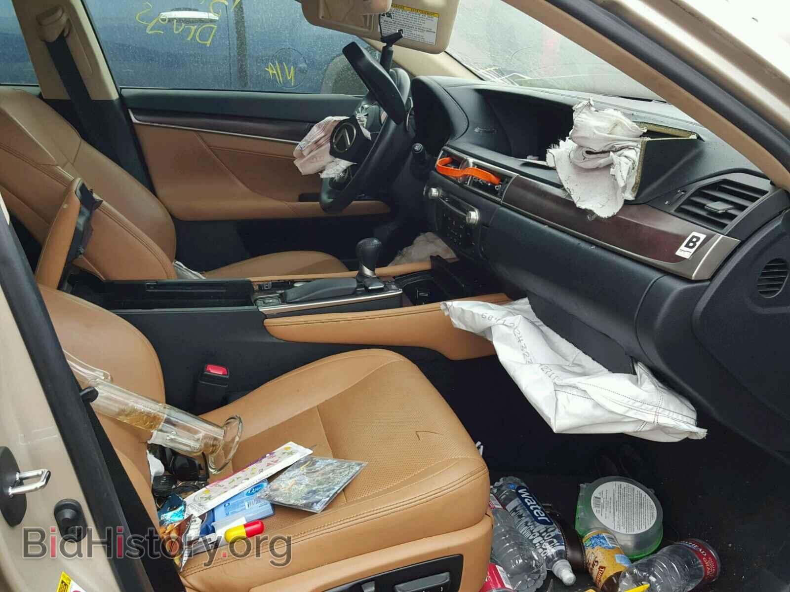 2013 LEXUS GS350 - VIN: JTHCE1BL3D5019340 - Фото 5