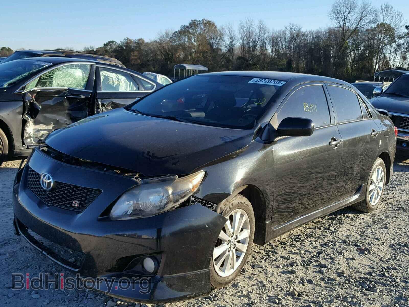 2010 TOYOTA COROLLA BA - VIN: 2T1BU4EEXAC476983 - Фото 2
