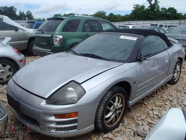 2002 MITSUBISHI ECLIPSE - VIN: 4A3AE85H22E021440 - Фото 2