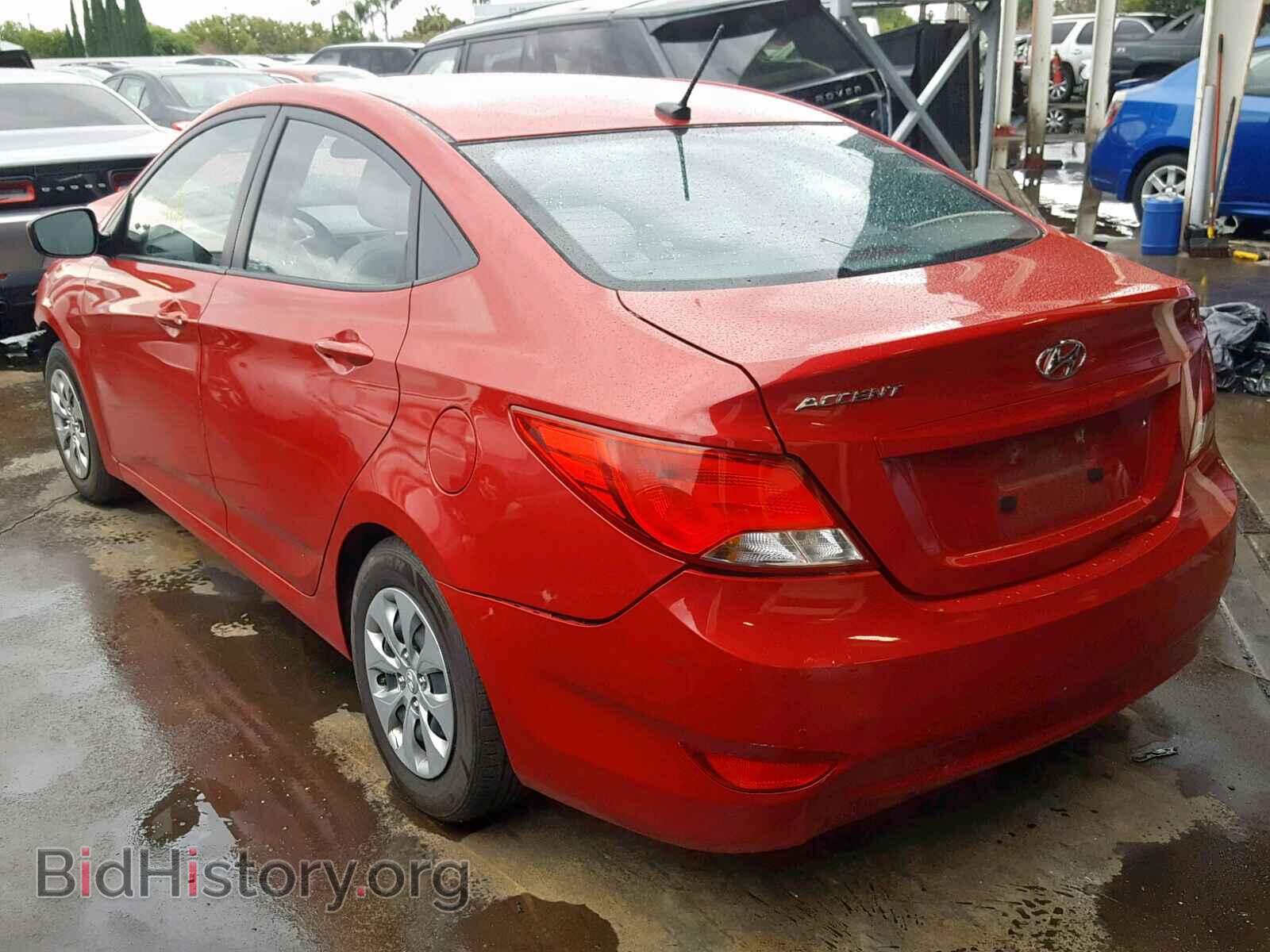 2016 HYUNDAI ACCENT - VIN: KMHCT4AE5GU041759 - Фото 3