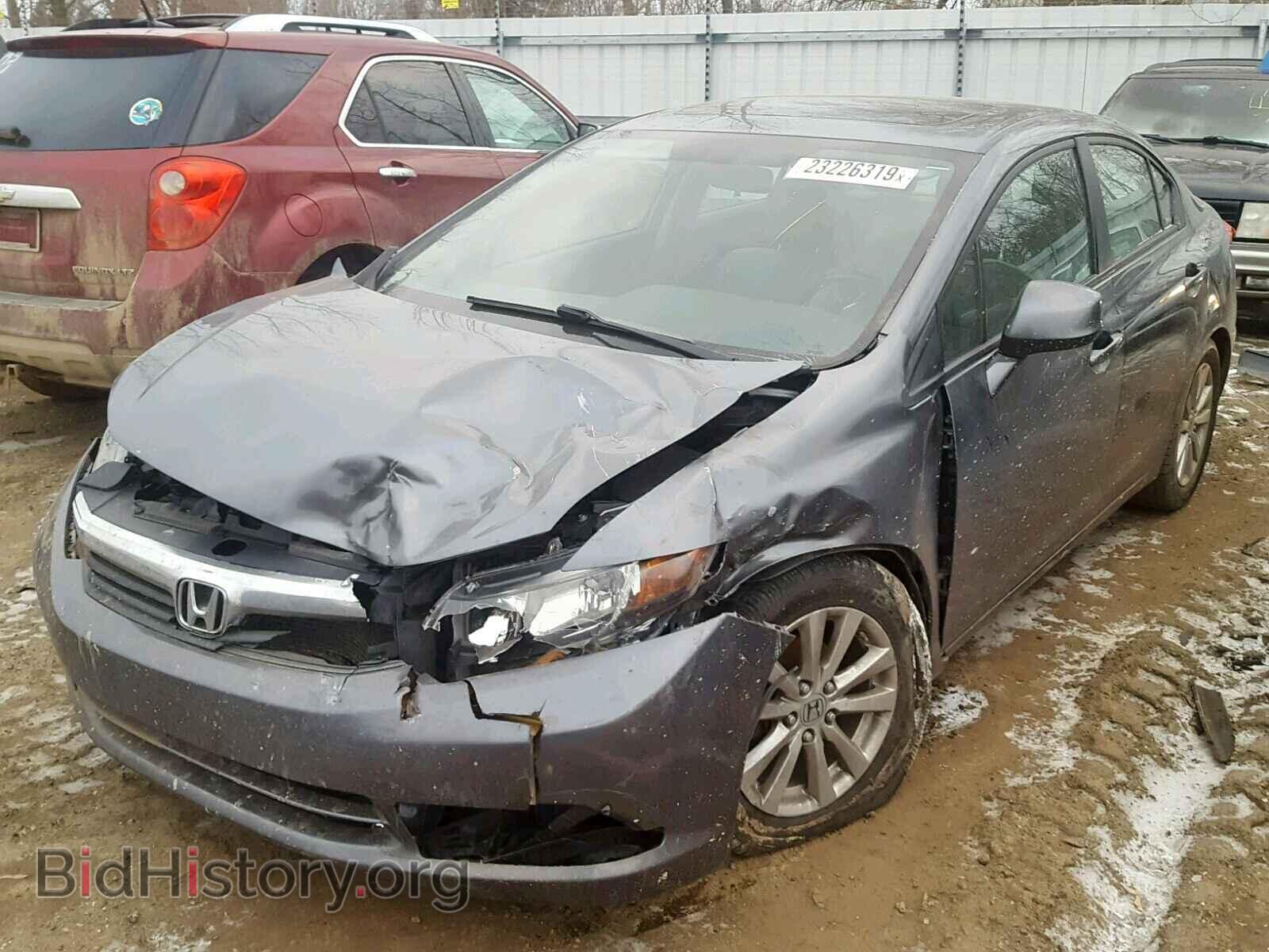 2012 HONDA CIVIC - VIN: 19XFB2F92CE010711 - Фото 2