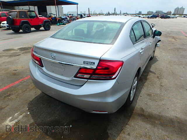 2014 HONDA CIVIC - VIN: 19XFB2F51EE039813 - Фото 4