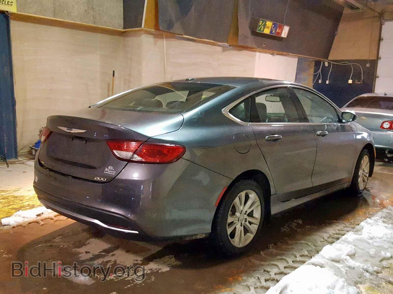 2015 CHRYSLER 200 - VIN: 1C3CCCAB8FN607351 - Фото 4