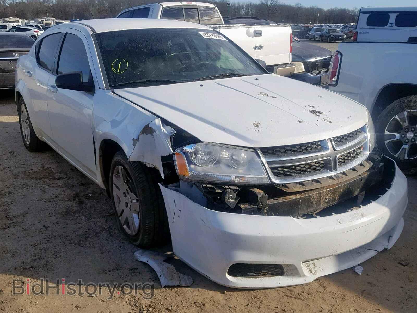 Фотография 1C3CDZAB9EN129133 - DODGE AVENGER 2014