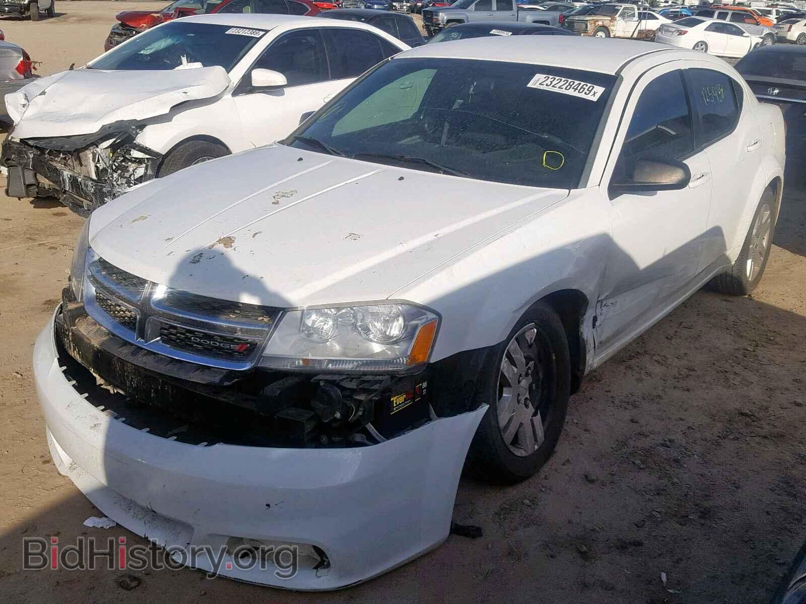 2014 DODGE AVENGER - VIN: 1C3CDZAB9EN129133 - Фото 2
