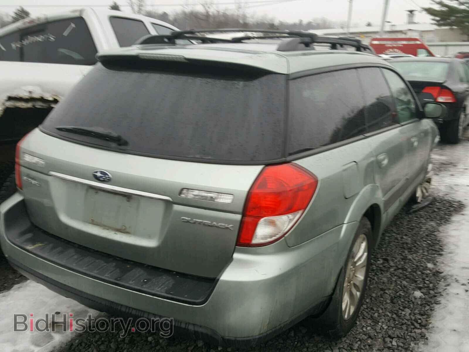 2009 SUBARU OUTBACK - VIN: 4S4BP66C797337158 - Фото 4
