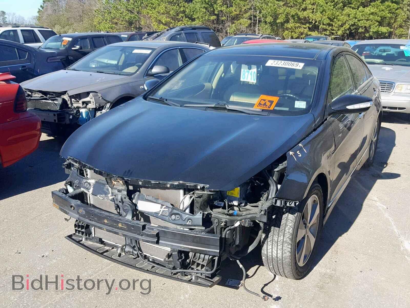 2012 HYUNDAI SONATA - VIN: KMHEC4A45CA058461 - Photo 2