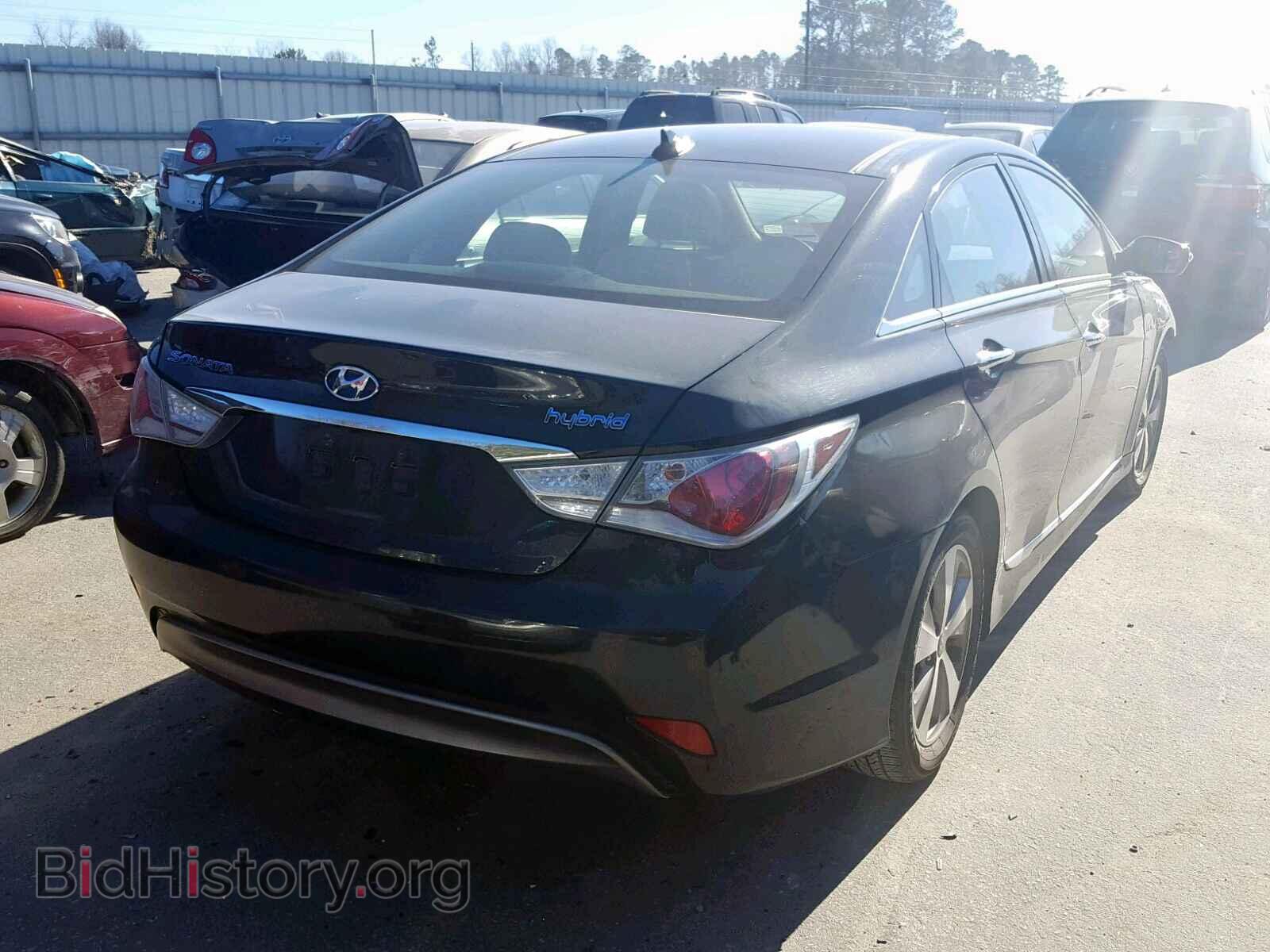 2012 HYUNDAI SONATA - VIN: KMHEC4A45CA058461 - Photo 4