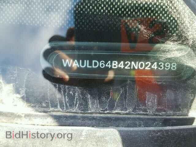 2002 AUDI A6 - VIN: WAULD64B42N024398 - Фото 9