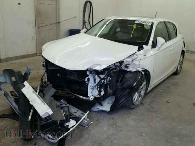 2012 LEXUS CT 200 - VIN: JTHKD5BH3C2086179 - Фото 2
