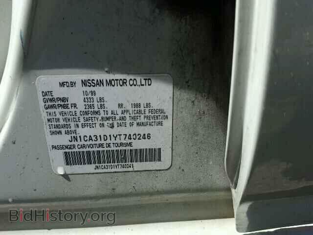 2000 NISSAN MAXIMA - VIN: JN1CA31D1YT740246 - Photo 10