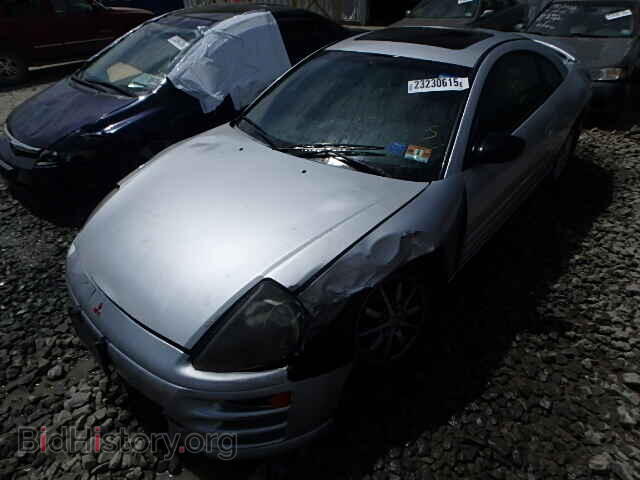 2001 MITSUBISHI ECLIPSE - VIN: 4A3AC44G61E169905 - Фото 2
