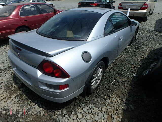 2001 MITSUBISHI ECLIPSE - VIN: 4A3AC44G61E169905 - Фото 4