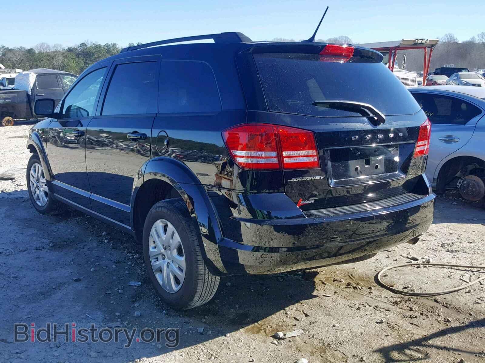 2017 DODGE JOURNEY SE - VIN: 3C4PDCAB8HT709259 - Фото 3