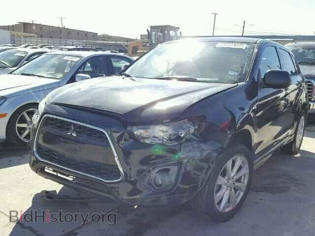 2014 MITSUBISHI OUTLANDER - VIN: 4A4AP3AU1EE004404 - Фото 2
