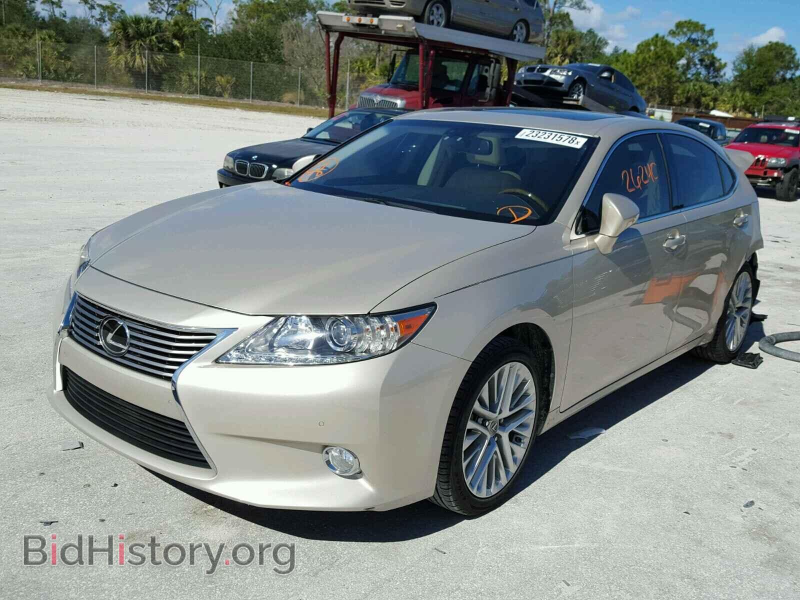 2013 LEXUS ES350 - VIN: JTHBK1GG8D2032425 - Фото 2