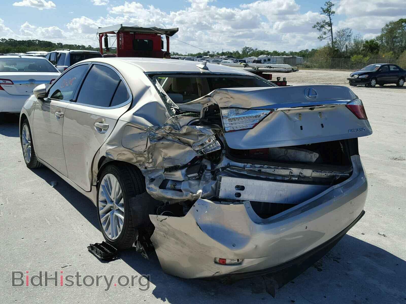 2013 LEXUS ES350 - VIN: JTHBK1GG8D2032425 - Фото 3