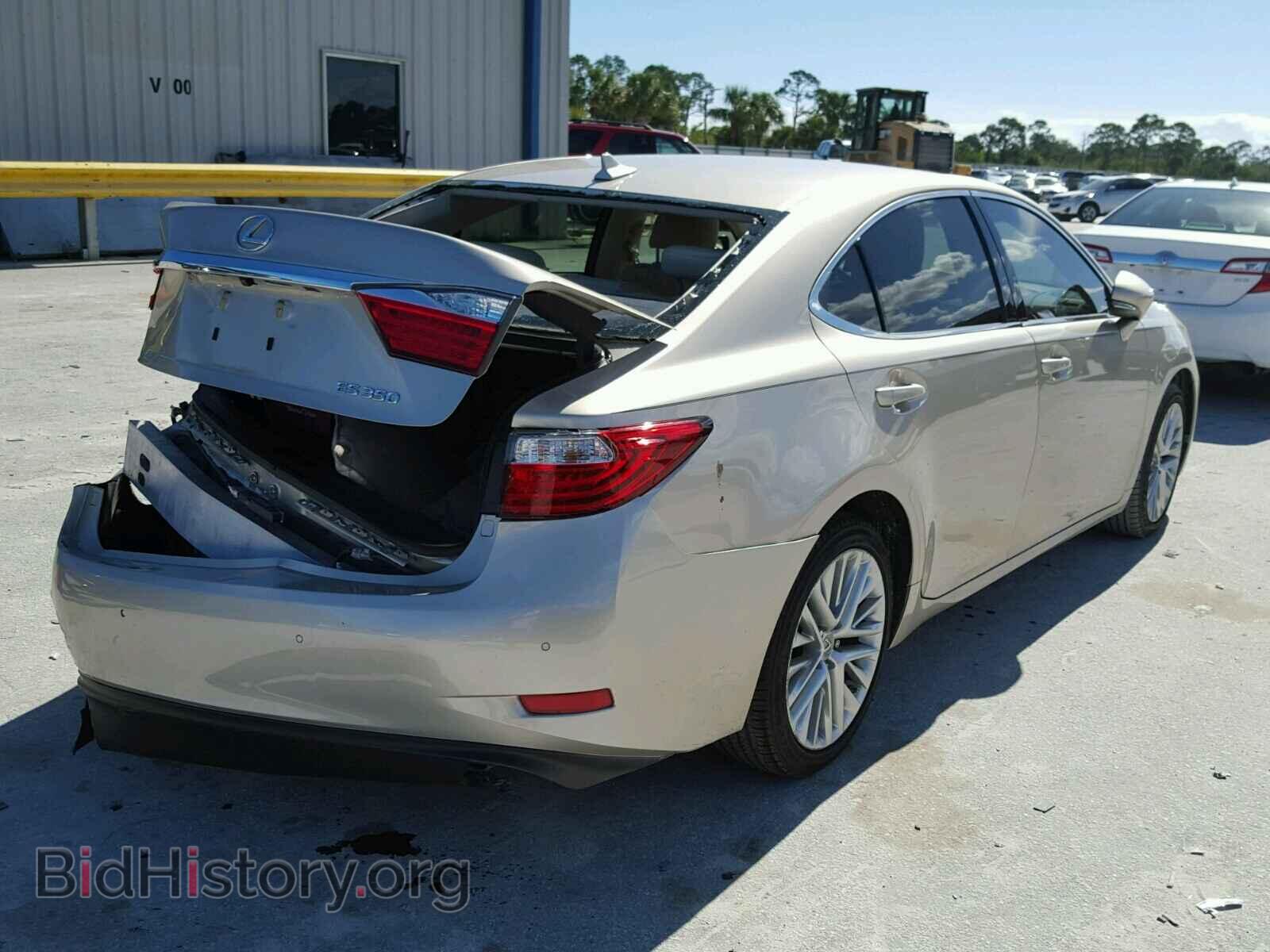 2013 LEXUS ES350 - VIN: JTHBK1GG8D2032425 - Фото 4