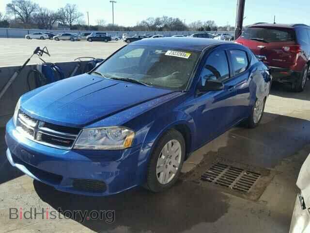 2014 DODGE AVENGER - VIN: 1C3CDZAB3EN129418 - Фото 2