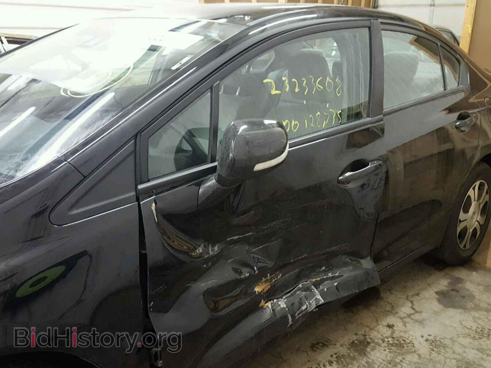 2013 HONDA CIVIC - VIN: 19XFB4F28DE000524 - Фото 9