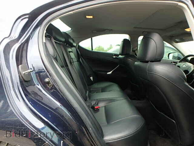2006 LEXUS IS350 - VIN: JTHBE262365003631 - Фото 6