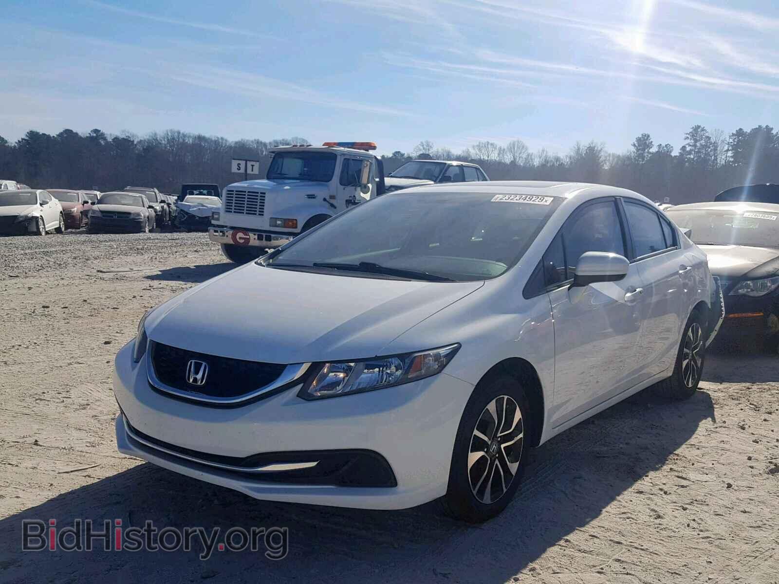 2014 HONDA CIVIC - VIN: 19XFB2F84EE072508 - Фото 2