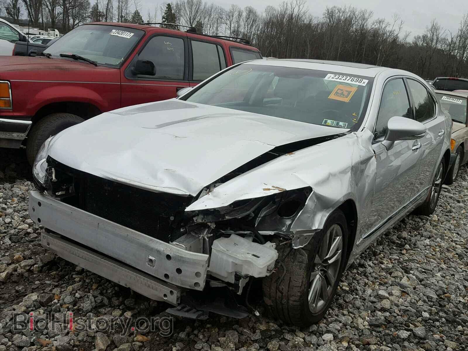 2013 LEXUS LS460 - VIN: JTHCL5EF2D5016691 - Фото 2