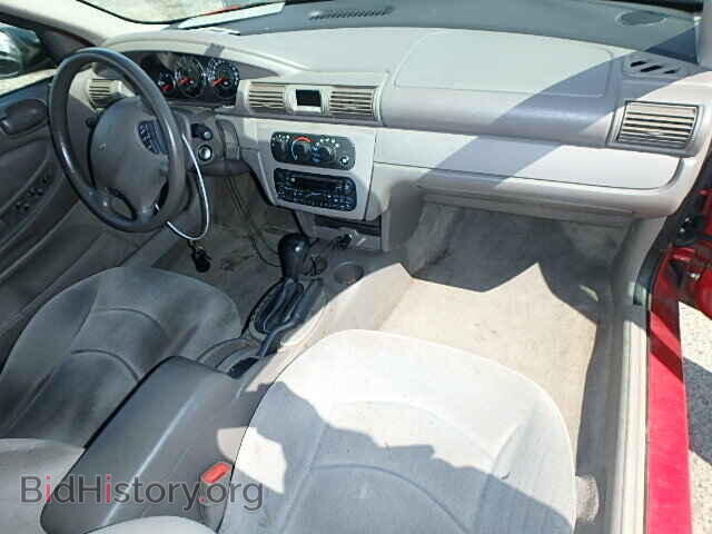 2003 CHRYSLER SEBRING - VIN: 1C3AL46T93N558493 - Фото 9