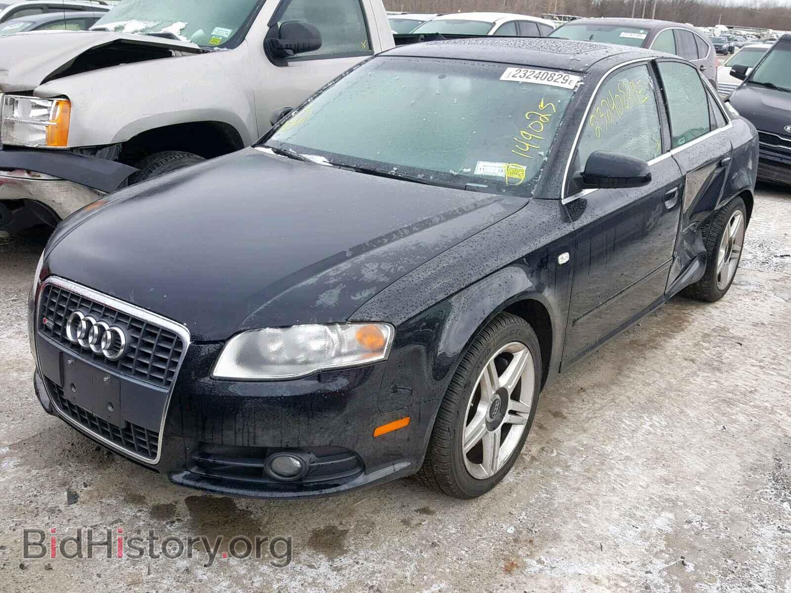2008 AUDI A4 - VIN: WAUDF78E68A096454 - Фото 2