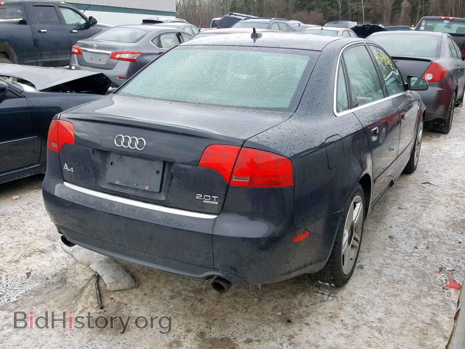 2008 AUDI A4 - VIN: WAUDF78E68A096454 - Фото 4