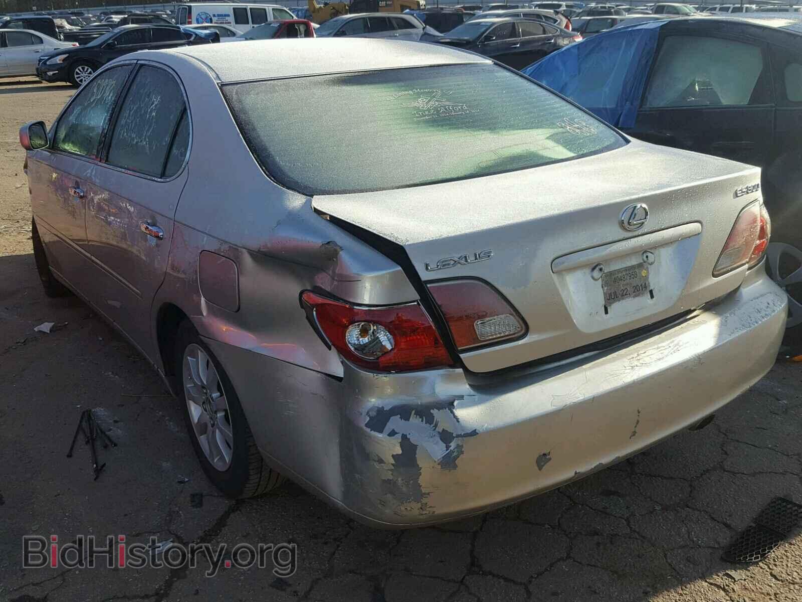 2003 LEXUS ES300 - VIN: JTHBF30G630092188 - Фото 3