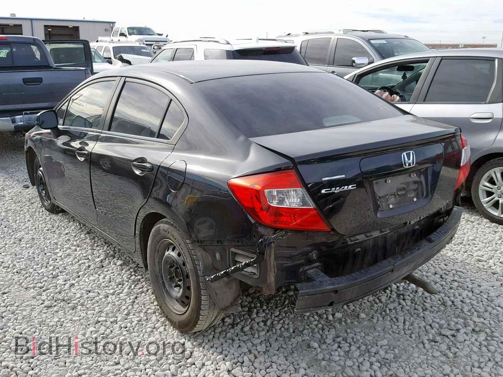 2012 HONDA CIVIC LX - VIN: 2HGFB2F54CH312794 - Фото 3