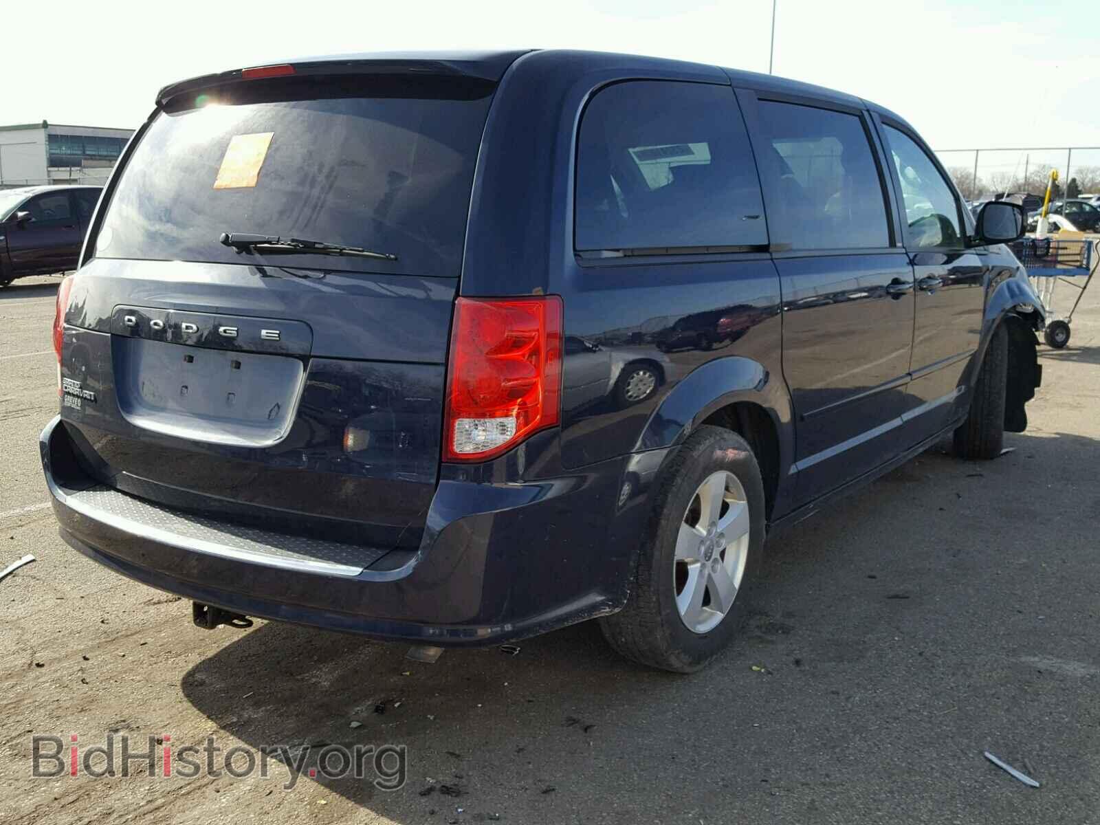 2013 DODGE CARAVAN - VIN: 2C4RDGBGXDR616928 - Фото 4