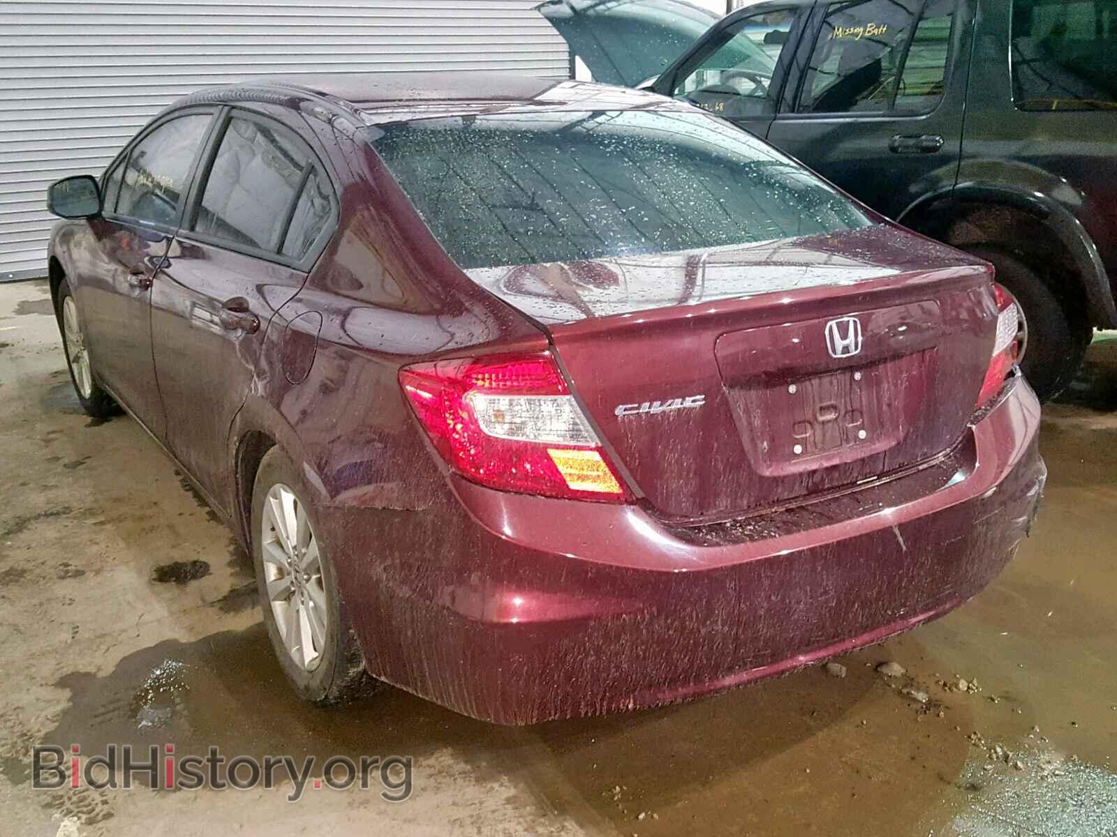 2012 HONDA CIVIC - VIN: 2HGFB2F89CH606265 - Фото 3