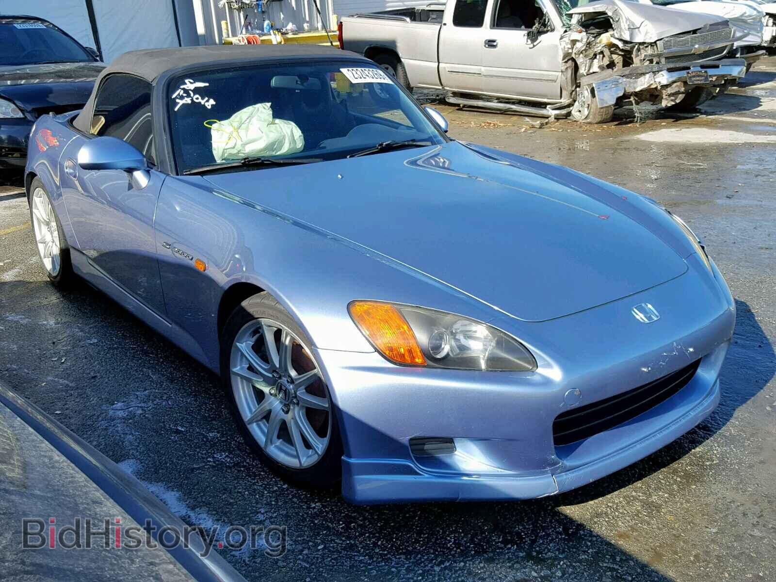 Фотография JHMAP114X2T004127 - HONDA S2000 2002