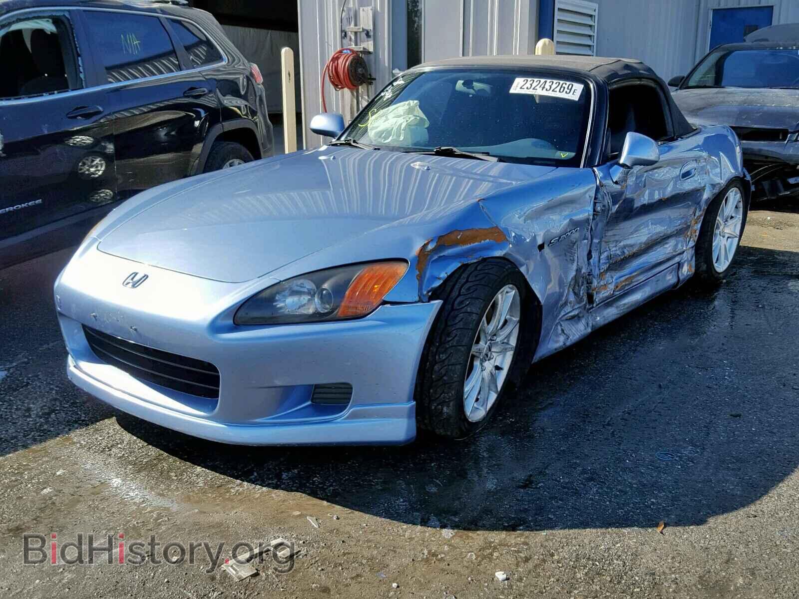2002 HONDA S2000 - VIN: JHMAP114X2T004127 - Фото 2