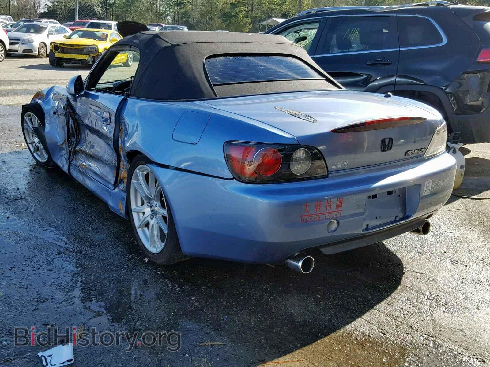 2002 HONDA S2000 - VIN: JHMAP114X2T004127 - Фото 3