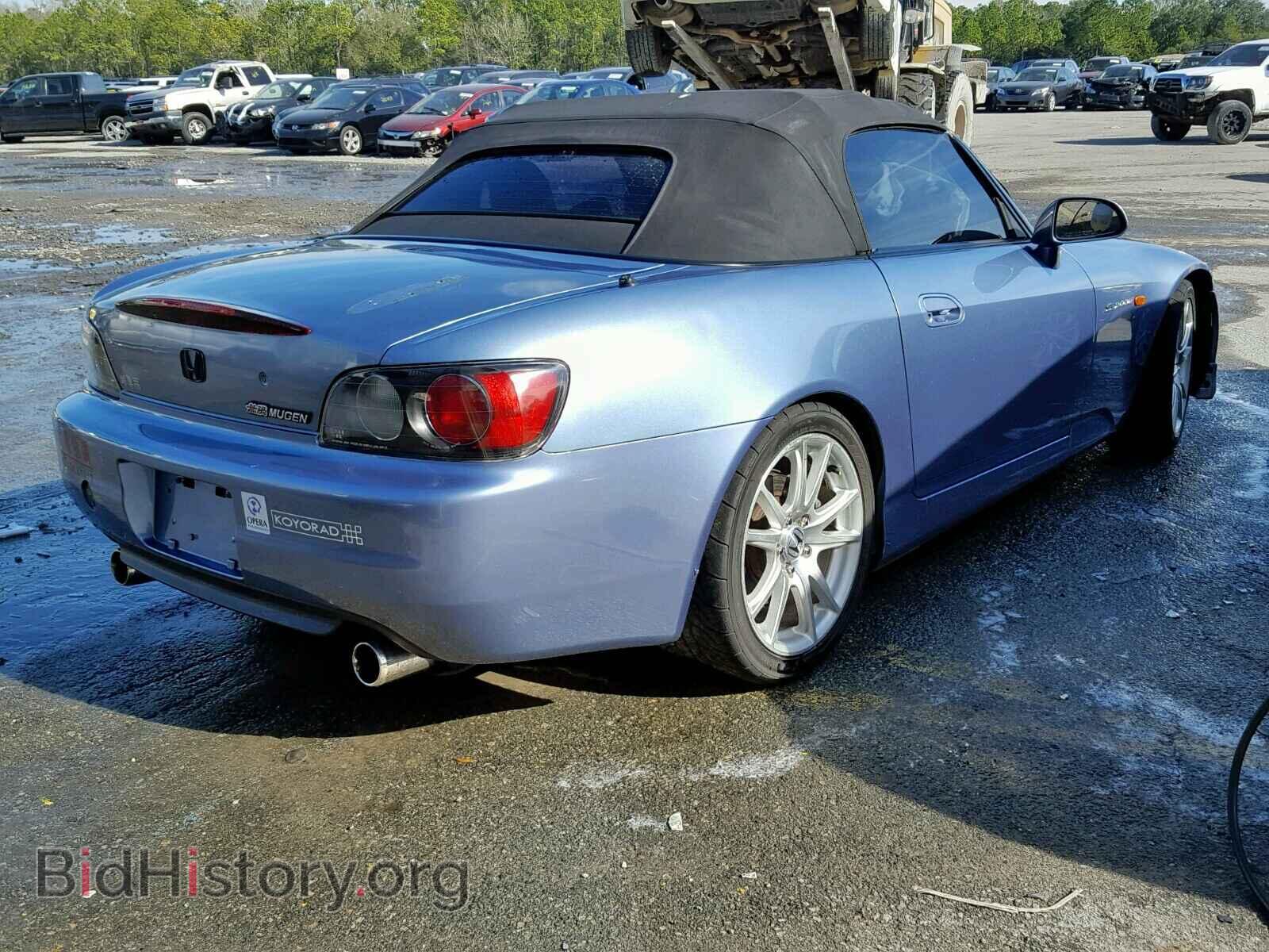 2002 HONDA S2000 - VIN: JHMAP114X2T004127 - Фото 4