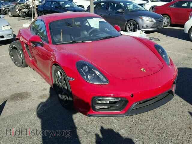 Фотография WP0AB2A88FK181554 - PORSCHE CAYMAN 2015