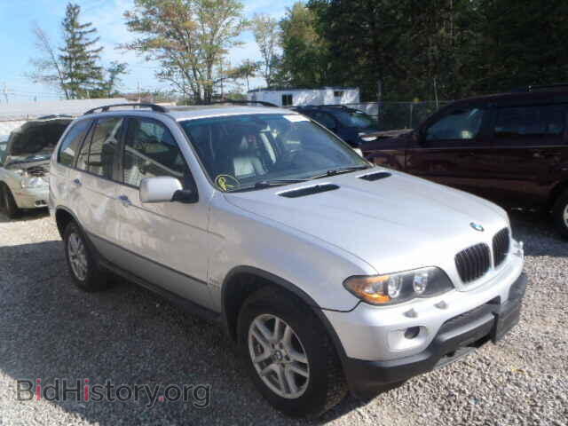 Photo 5UXFA13536LY37805 - BMW X5 2006