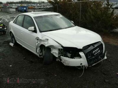 2007 Audi A4 A4 S2.0T Q, white — VIN WAUEF78E77A007221, Copart